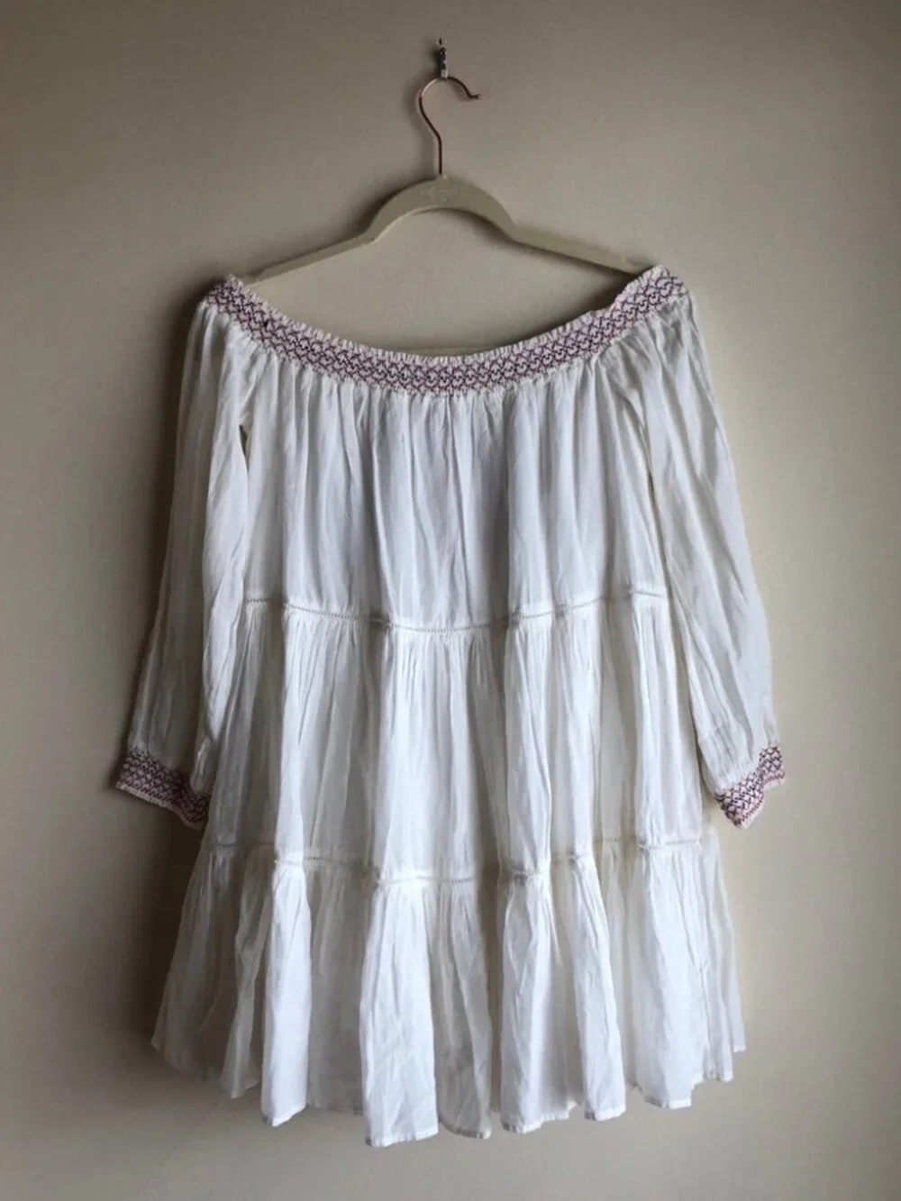 ✨ Free People Bohemian Sunbeams Mini Dress, Size Small  ✨